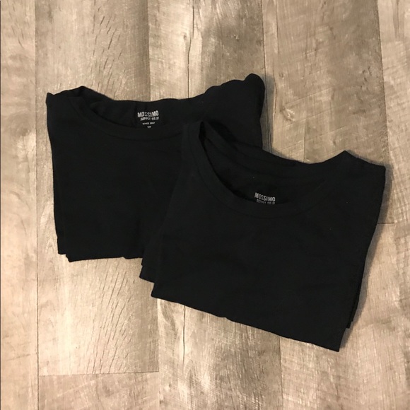 Mossimo Supply Co. Tops - Set of 2 Mossimo Black Crewneck Tees Wom